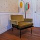 60s 70s modernist architect armchair
