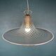 Vintage tourbillon pendant lamp, Murano, Italy, 1970s.