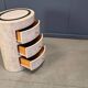 Tessellated stone chest of drawers by Maitland Smith, 1980s