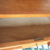 Solid wood school teacher desk