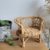 Sofa for rattan dollhouse