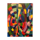Painting twentieth lyrical abstraction Sonia Delaunay