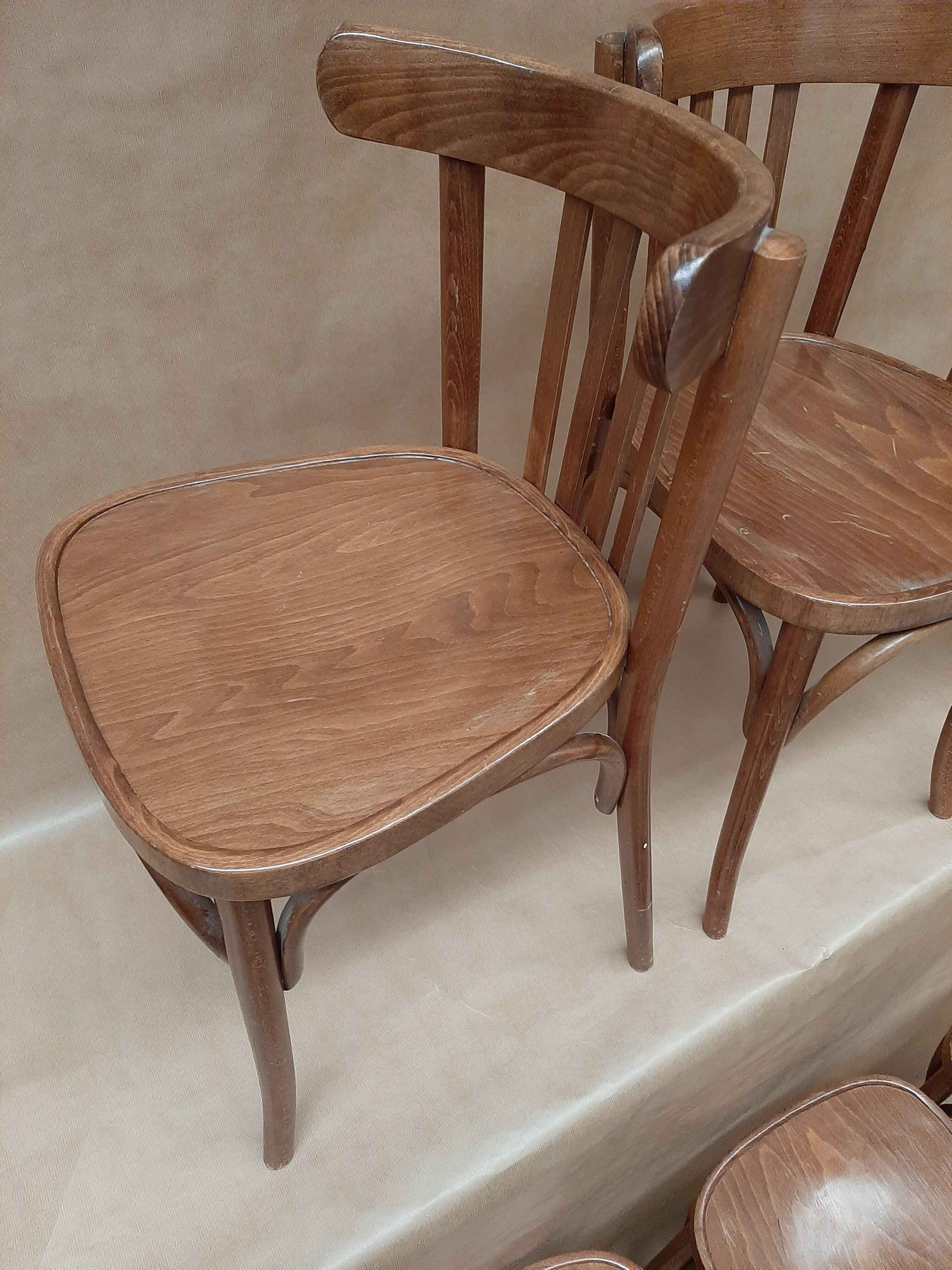 Set of 6 bistro chairs