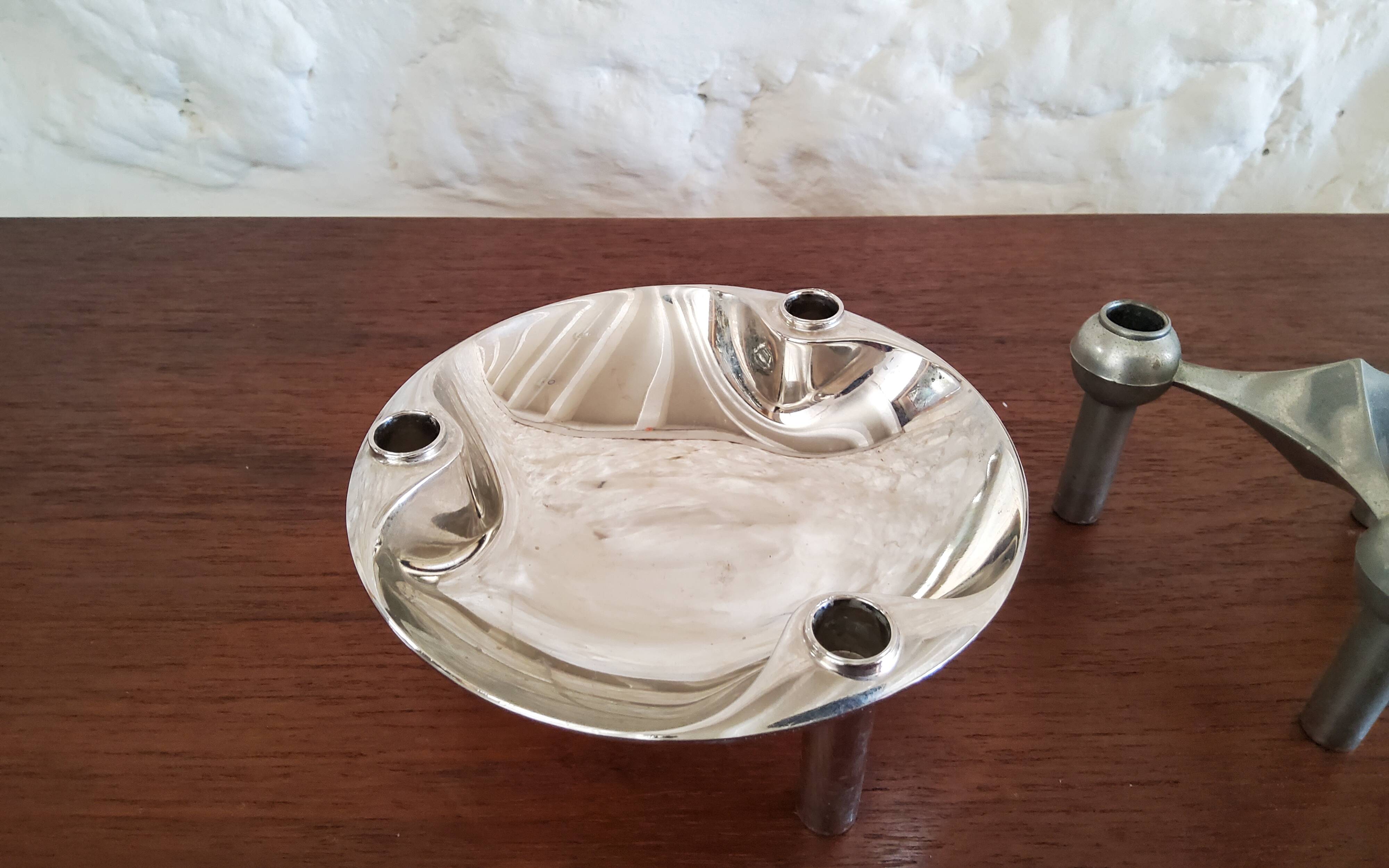 Nagel 1970 modular candle holders and cups