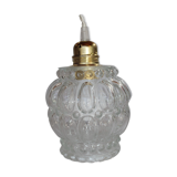 Moulded glass globe walk-in lamp