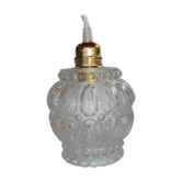 Moulded glass globe walk-in lamp