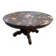 Walnut table for 12, 14 place settings 1990
