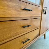 Old oak sideboard from the 50s, reconstruction period