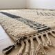 Handmade traditional Beni Ouarain rug size 150/250 cm
