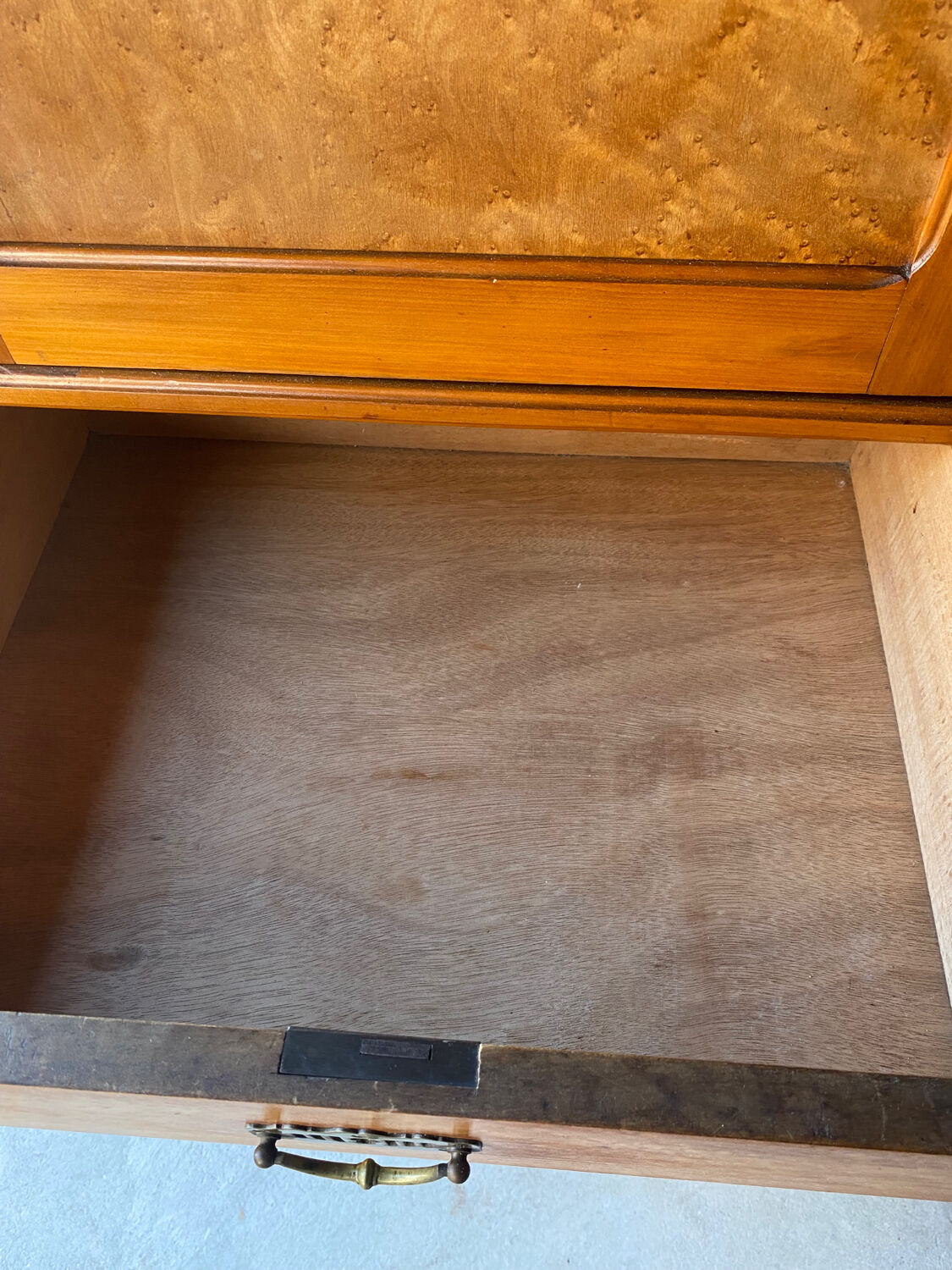 Art Deco hotel-style Parisian wardrobe chest or