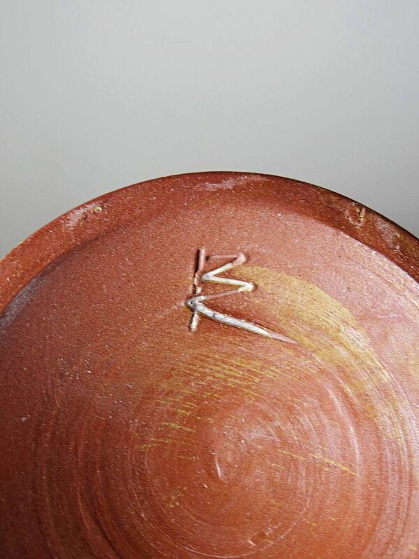 Lot de 5 mazagrans en céramique d’atelier émaillée, années 1960-1980