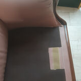 Fauteuil en cuir de buffle