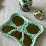 Earthenware tray and pots 1912