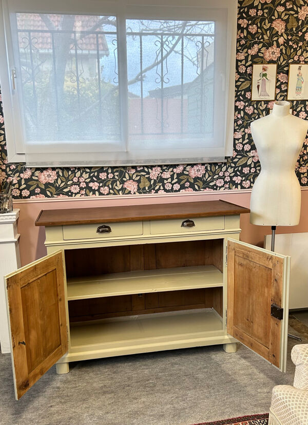 Buffet 2 portes campagne chic