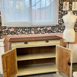 Chic country-style buffet with 2 doors