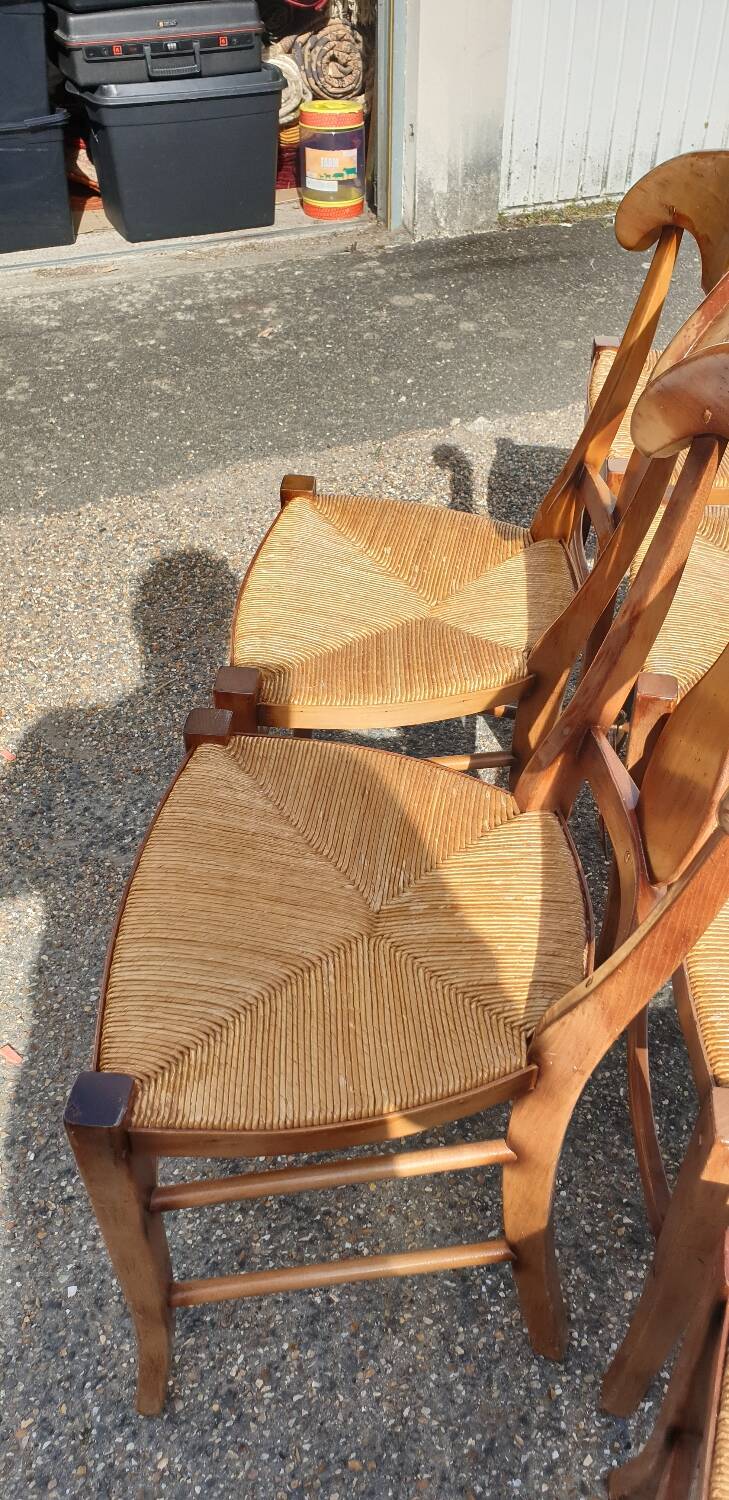 6 Louis Philippe chairs