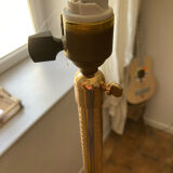 Brass floor lamp