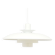 White lamp Lyskaer, Denmark, 70’s