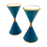 Lampes de table 'Clessidra', d'Angelo Lelii, Arredoluce, Milan Italie, 1960