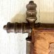 Miroir en bois forme bambou