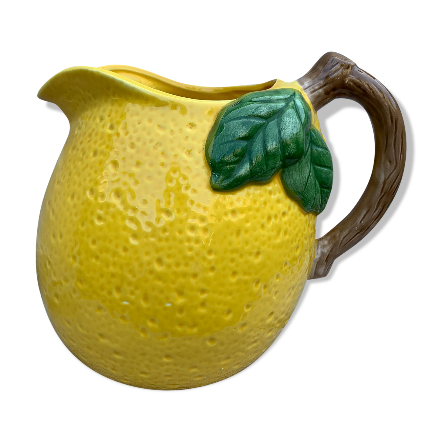 Vintage lemon pitcher