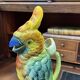 St Clément earthenware jug, parrot from the 1950s.