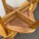 Set de 4 chaises bistrot vintage