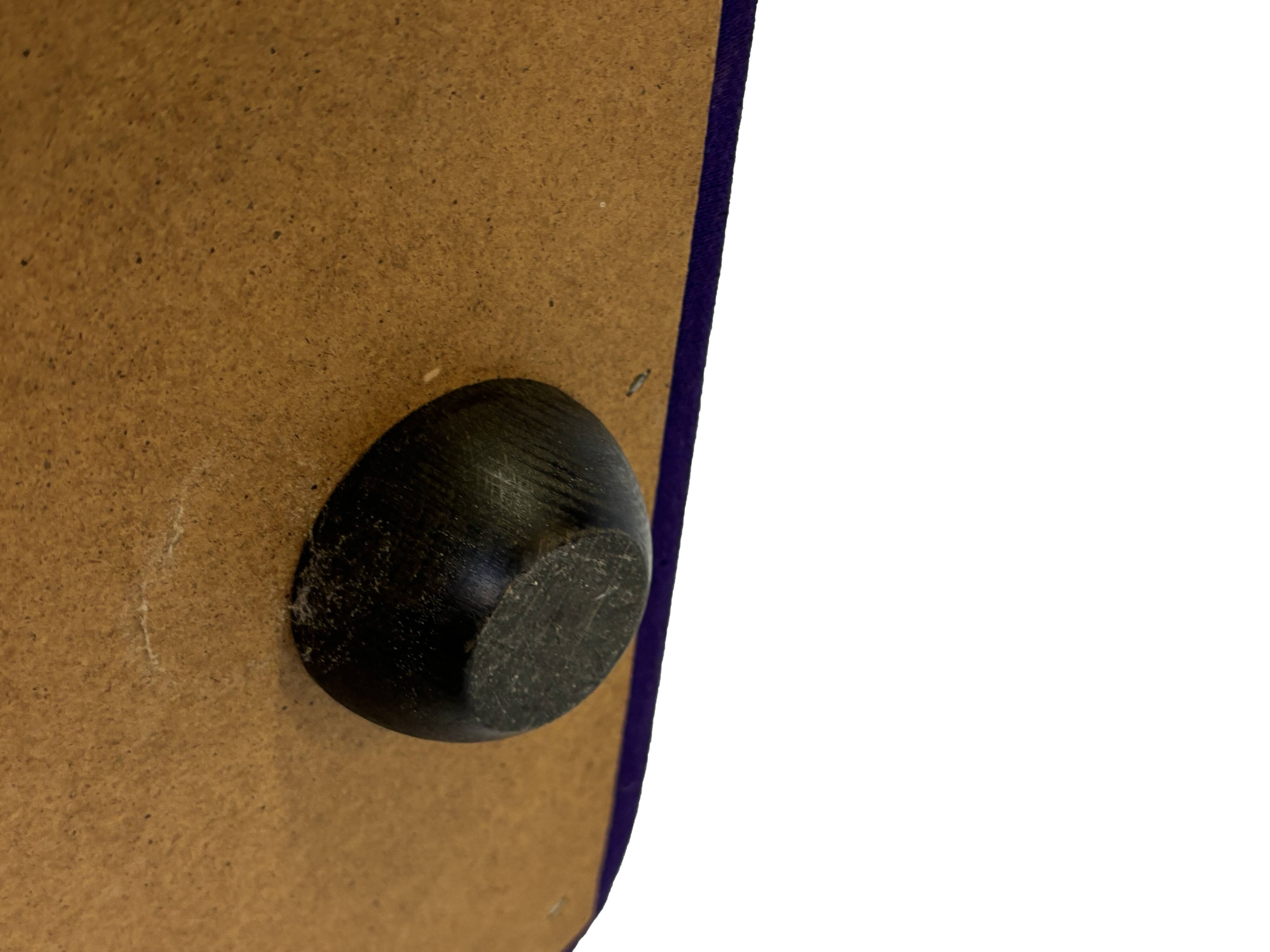 Vintage mushroom hocker or stool with storage compartment Netherlands 70's