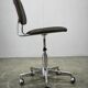 Italian Swivel Office Chair with Chrome Base, 1970s