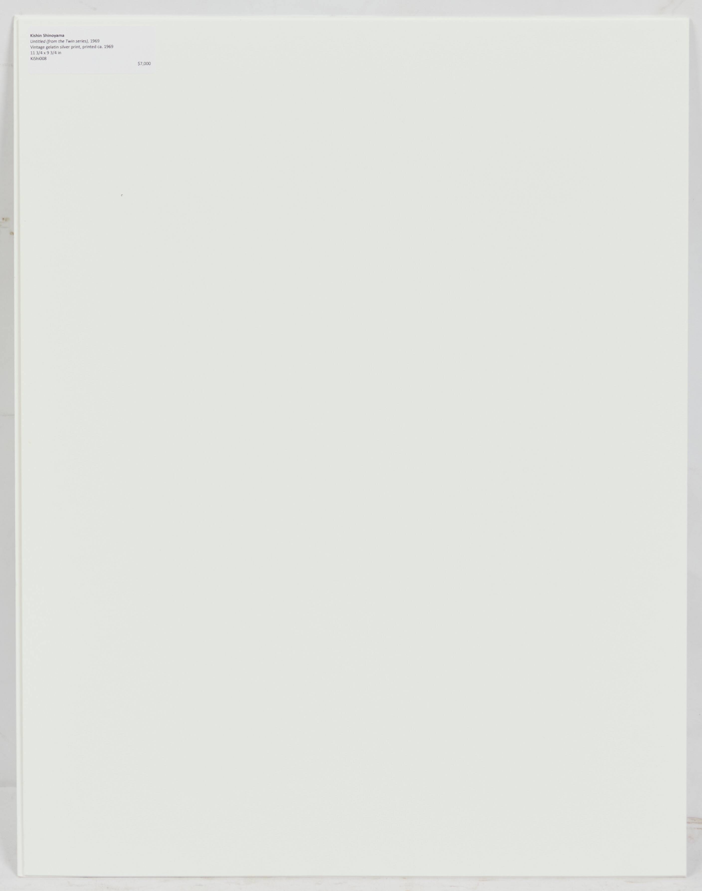 Kishin Shinoyama, Original photograph, silver print 'Twin Series'), 1969