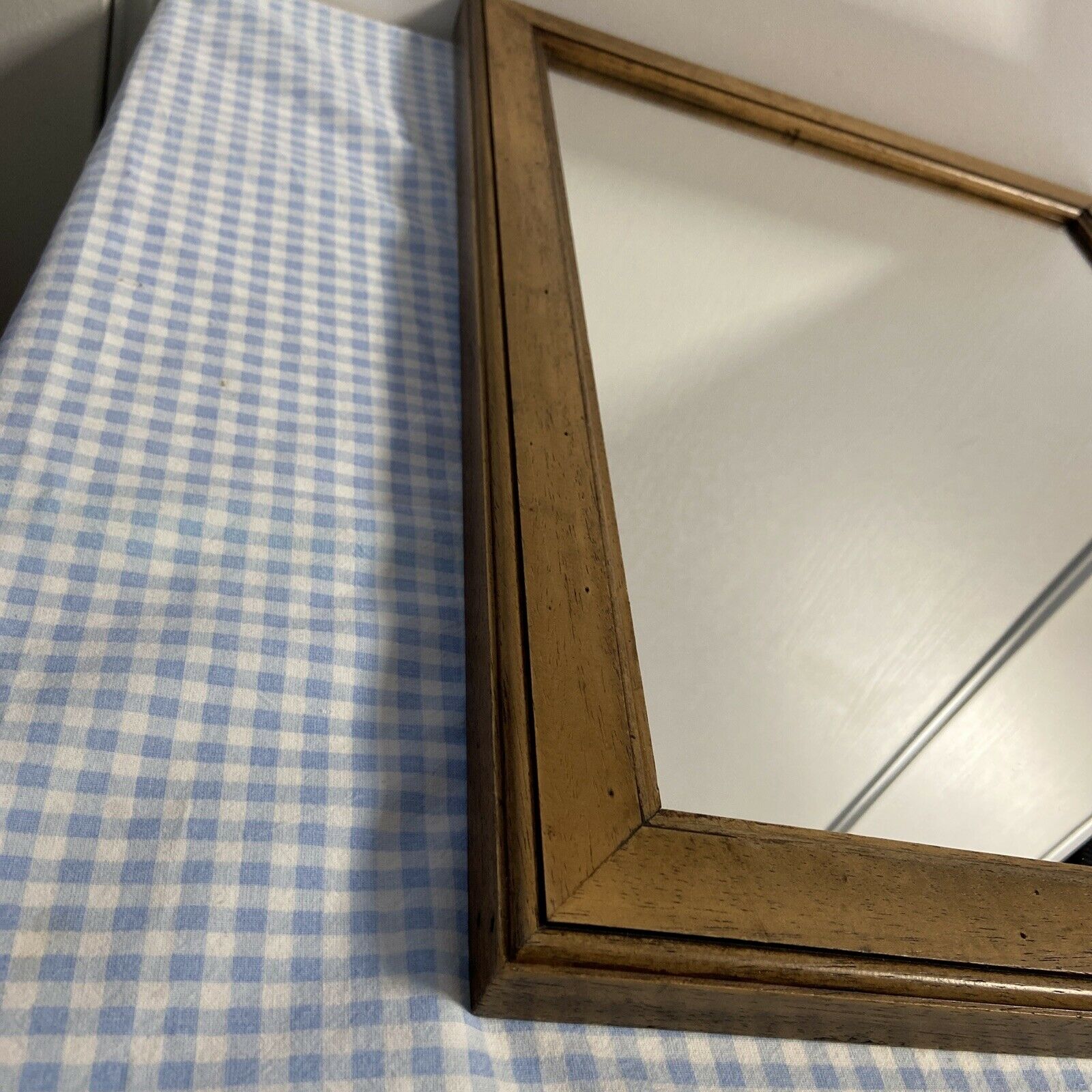 Mirror with wooden frame 45x36cm