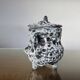 Vase pique fleur tripode fat lava