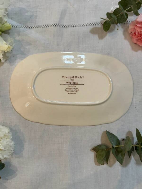 Villeroy vintage empty pocket tray