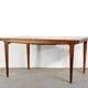 Danish Midcentury Extending Teak Table.
