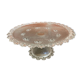 MASSERINI BAROCCO Fruit Bowl Molded Glass Vintage Beaded Row #D