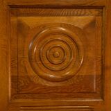 Brutalist oak wardrobe from the 1940s.