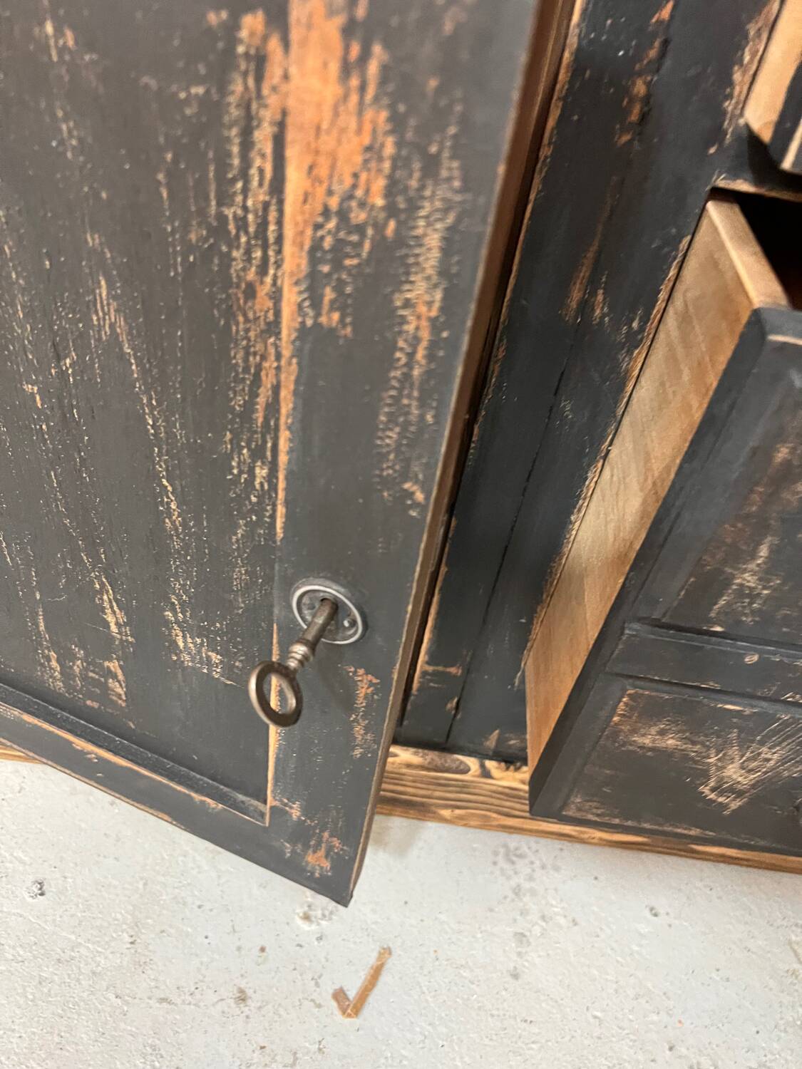 Former large drugstore counter