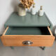 Teak bedside table