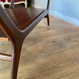 Scandinavian design teak coffee table 60s