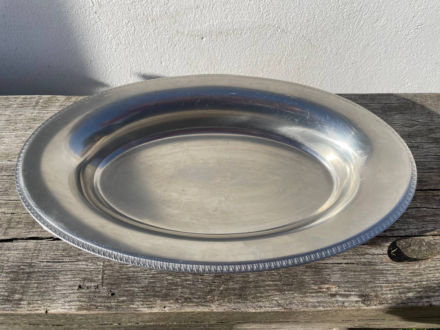 Royal BB 1970 silver plated oval dish