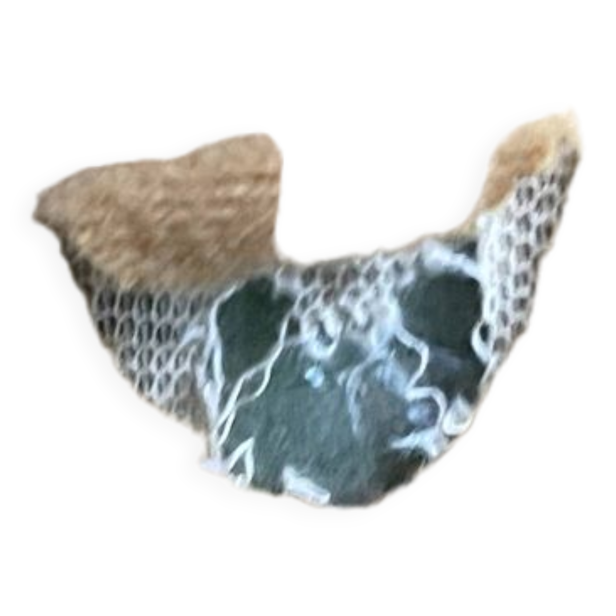 Set of 4 italian style chairs 1960 - rosewood and fabric