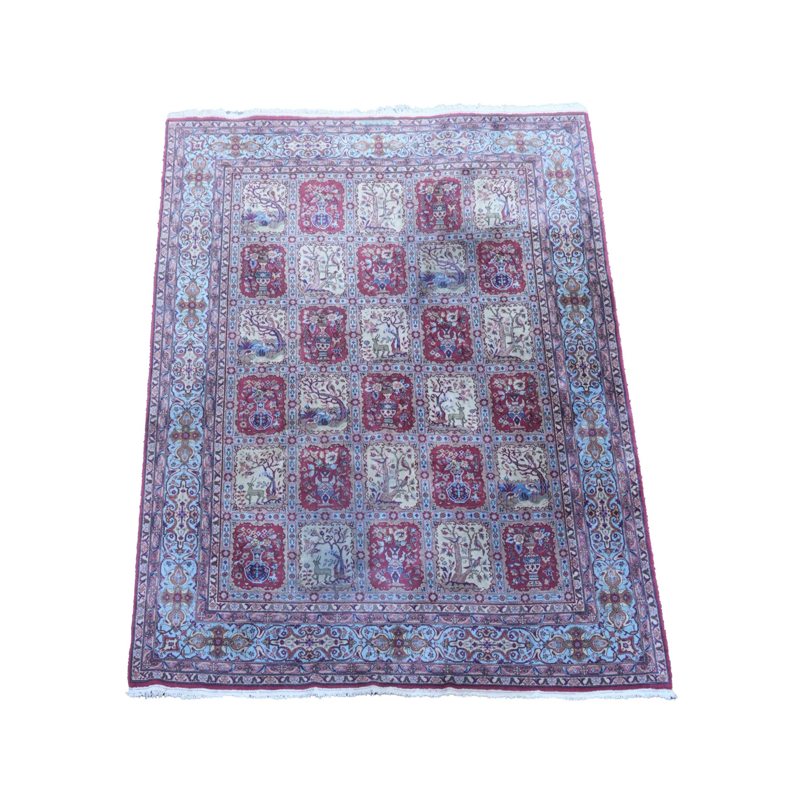 Tapis de style oriental avec des motifs élégants 397x304cm