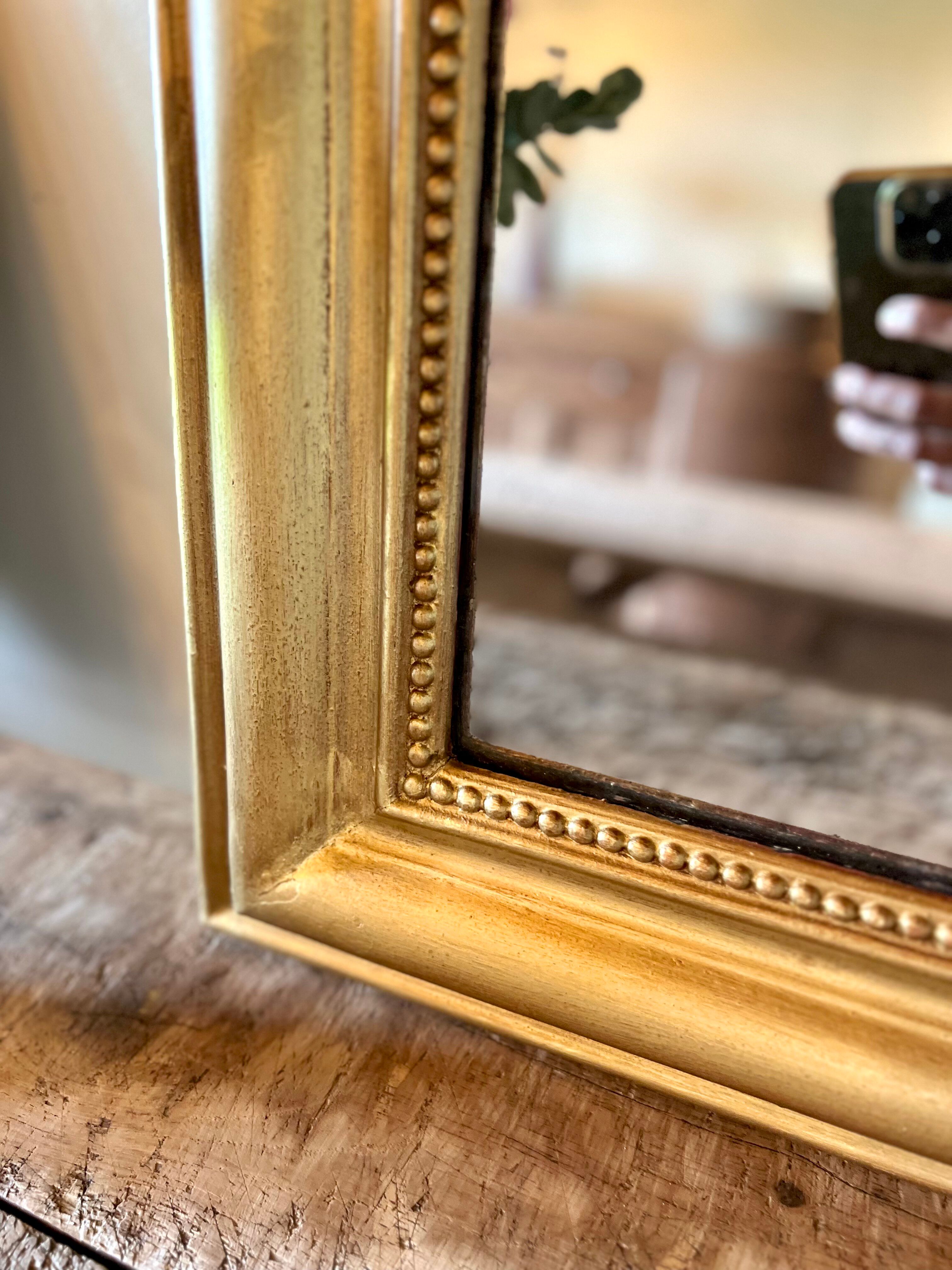 Miroir Louis Philippe, glace au mercure