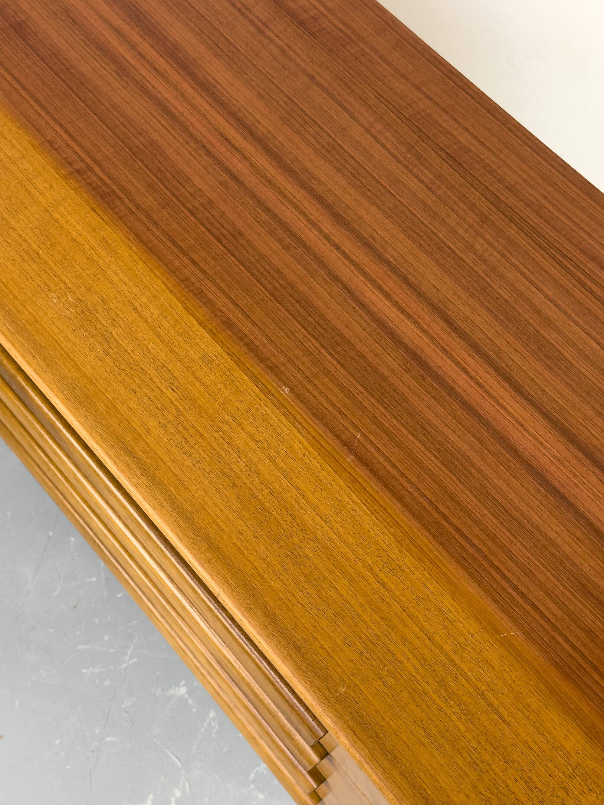 Teak chest of drawers from WK Möbel, 1960s