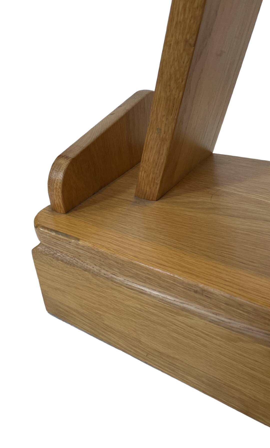 Vintage pyramid cabinet bookcase solid wood design