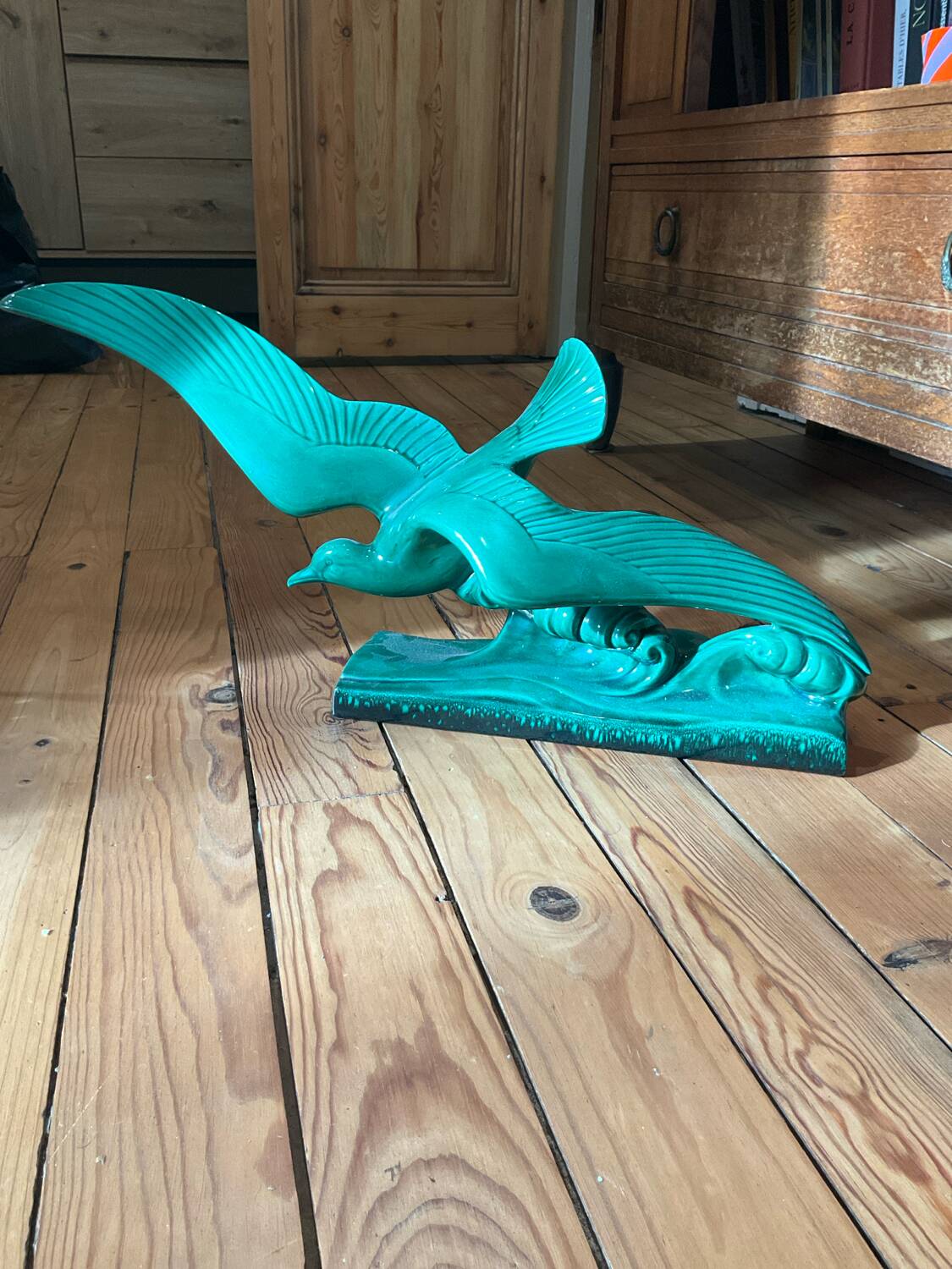 Art Deco Ceramic Seagull