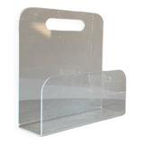 Porte revues vintage en plexiglas