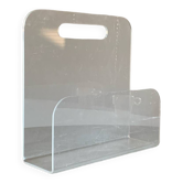 Porte revues vintage en plexiglas
