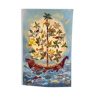Mid-century modern French aubusson tapestry