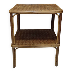 Table basse bambou et - bois